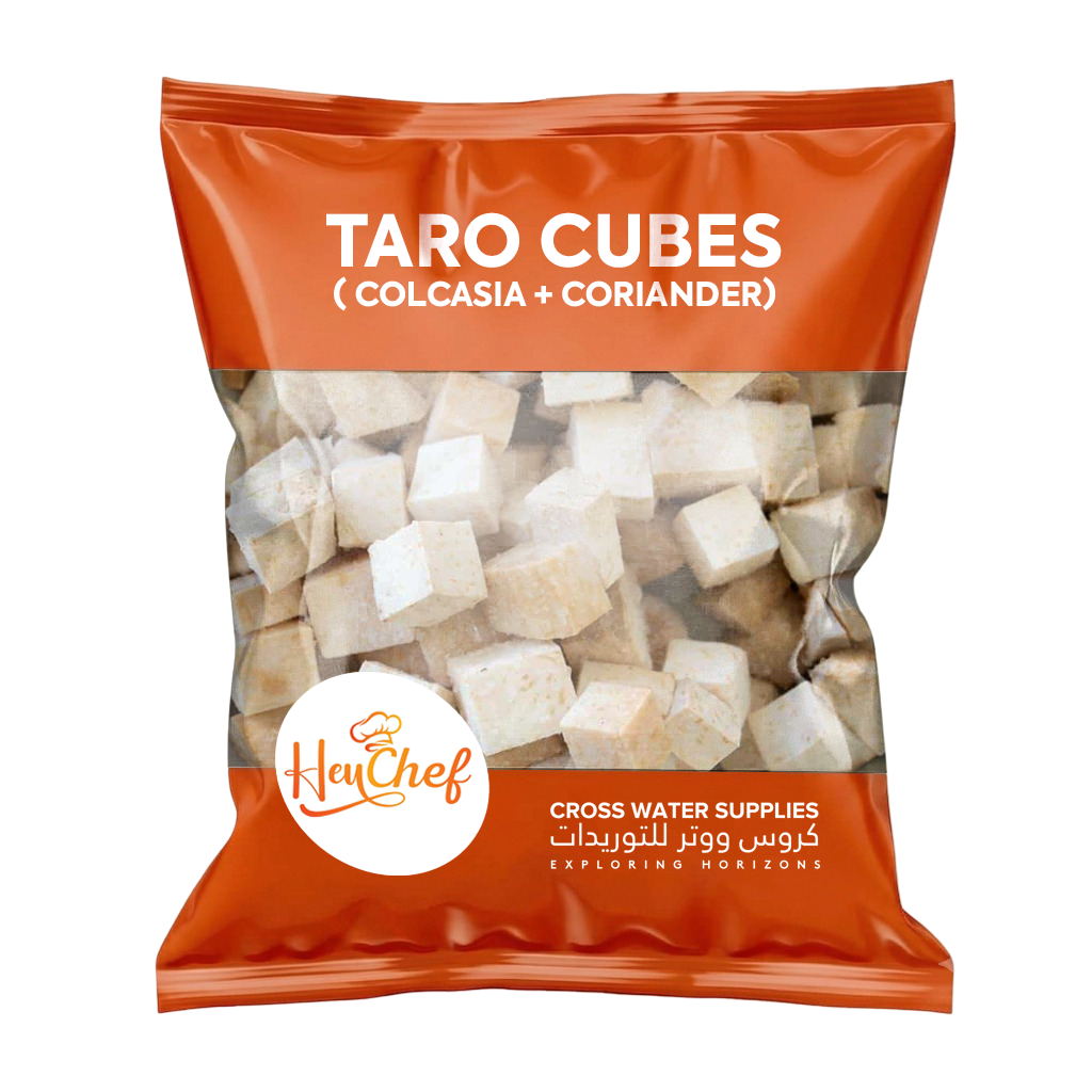 Taro Cubes (Colocasia & Coriander)